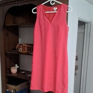 Sleeveless Coral Dress